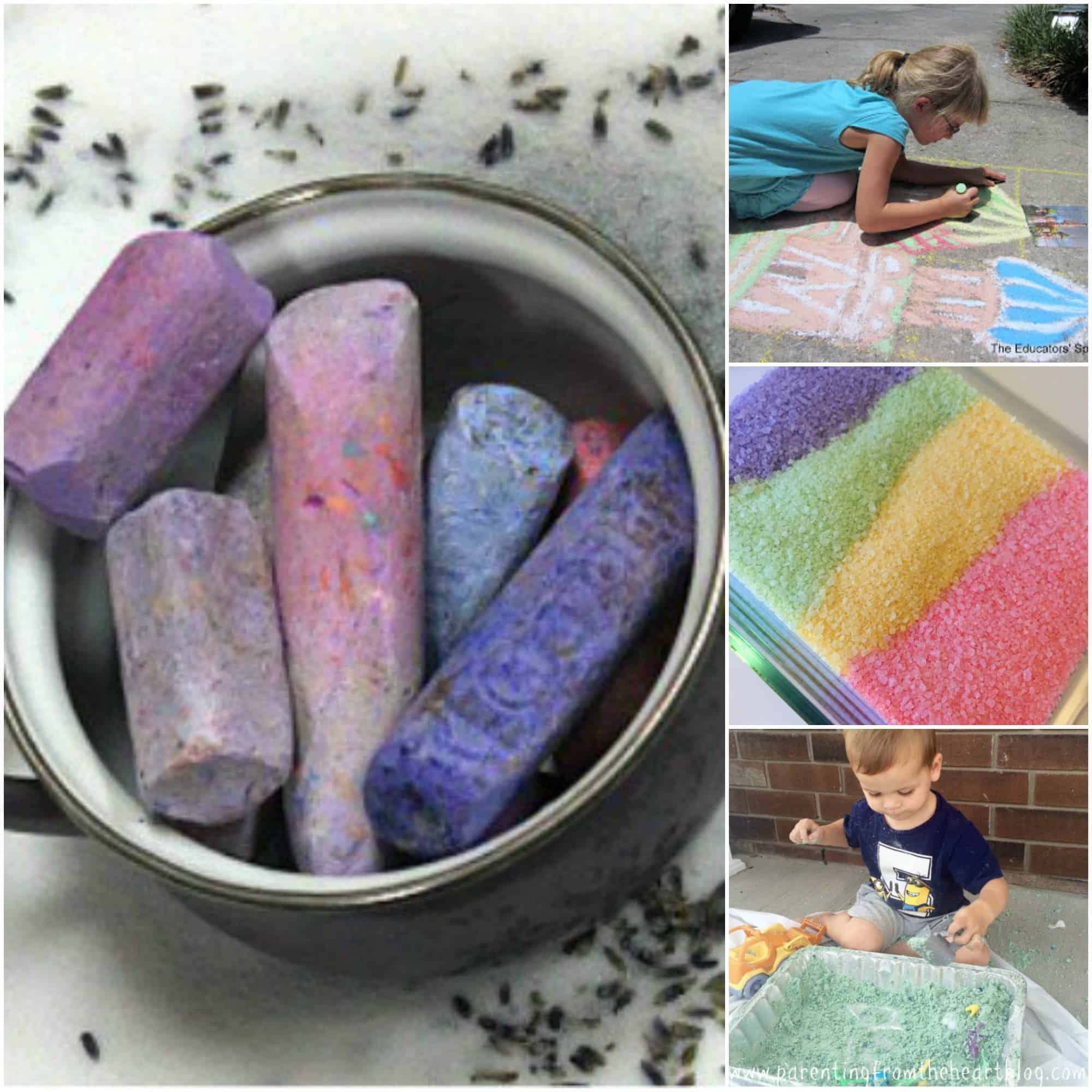 14 Learning Activities Using Chalk - Parent From Heart